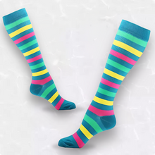 Load image into Gallery viewer, Fun Patterned LegEase Compression Socks