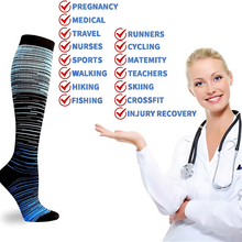 Load image into Gallery viewer, Ombré Flex LegEase Compression Socks