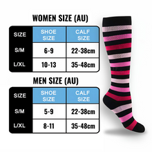 Load image into Gallery viewer, Striped Patterned LegEase Compression Socks