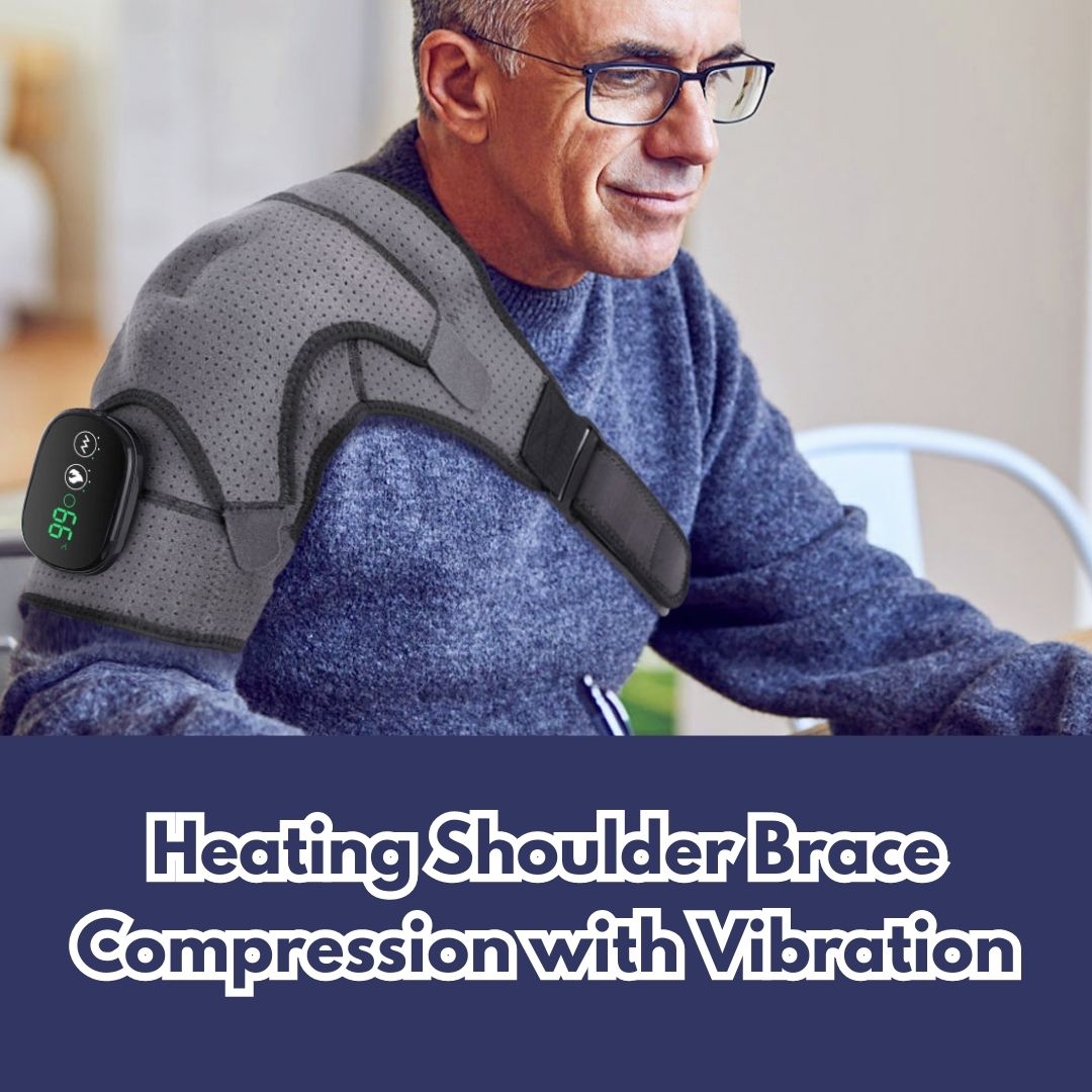 Heating Shoulder Brace Compression with Vibration