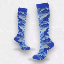 Load image into Gallery viewer, Camo Patterned LegEase Compression Socks