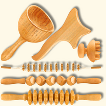 Load image into Gallery viewer, Professional Wood Therapy Massage Tool Set