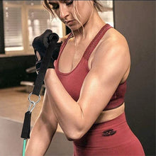 Load image into Gallery viewer, 11 Piece Fitness Resistance Bands Exercise Set