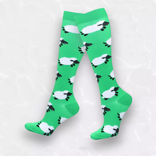 Load image into Gallery viewer, Fun Patterned LegEase Compression Socks