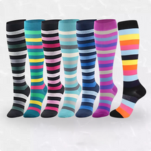 Load image into Gallery viewer, Fun Patterned LegEase Compression Socks