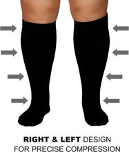 Load image into Gallery viewer, Plus Size Compression Socks