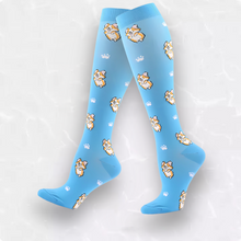 Load image into Gallery viewer, Fun Patterned LegEase Compression Socks
