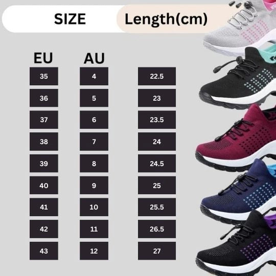 Sizing chart