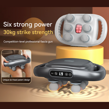 Load image into Gallery viewer, Six-Head Fascia Massage Gun