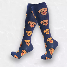 Load image into Gallery viewer, Animal Patterned LegEase Compression Socks