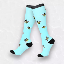 Load image into Gallery viewer, Fun Patterned LegEase Compression Socks
