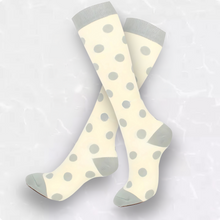 Load image into Gallery viewer, Spotted Patterned LegEase Compression Socks