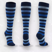 Load image into Gallery viewer, Fun Patterned LegEase Compression Socks