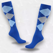 Load image into Gallery viewer, Checker Patterned LegEase Compression Socks