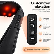 Load image into Gallery viewer, Deep Tissue Heated Neck & Shoulder Massager