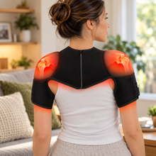 Load image into Gallery viewer, Infrared Heated Shoulder Massager Wrap