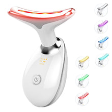 Load image into Gallery viewer, LED Light Therapy Face and Neck Massager