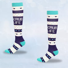 Load image into Gallery viewer, Fun Patterned LegEase Compression Socks