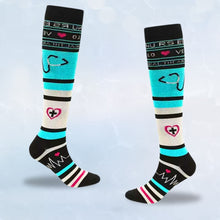 Load image into Gallery viewer, Fun Patterned LegEase Compression Socks