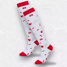 Load image into Gallery viewer, Medical Patterned LegEase Compression Socks