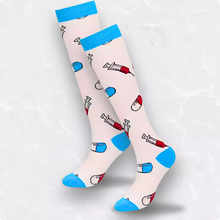 Load image into Gallery viewer, Medical Patterned LegEase Compression Socks