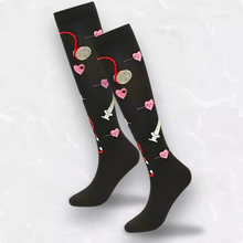 Load image into Gallery viewer, Medical Patterned LegEase Compression Socks