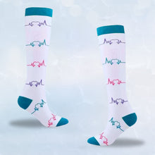 Load image into Gallery viewer, Fun Patterned LegEase Compression Socks