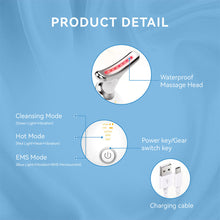 Load image into Gallery viewer, LED Light Therapy Face and Neck Massager