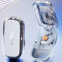 Load image into Gallery viewer, Adjustable Quartering Pill Cutter & Storage Box