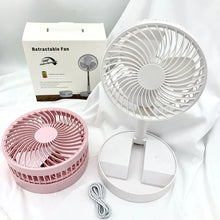 Load image into Gallery viewer, Rechargeable Portable Folding Fan