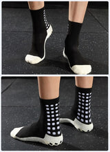 Load image into Gallery viewer, Mid Calf Length Grip Socks