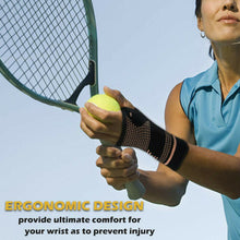 Load image into Gallery viewer, Copper Wrist + Hand Compression Brace