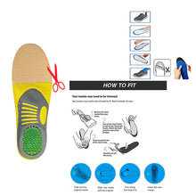 Load image into Gallery viewer, Orthotic Gel Insoles