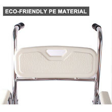 Load image into Gallery viewer, Mobile Shower Toilet Commode Chair