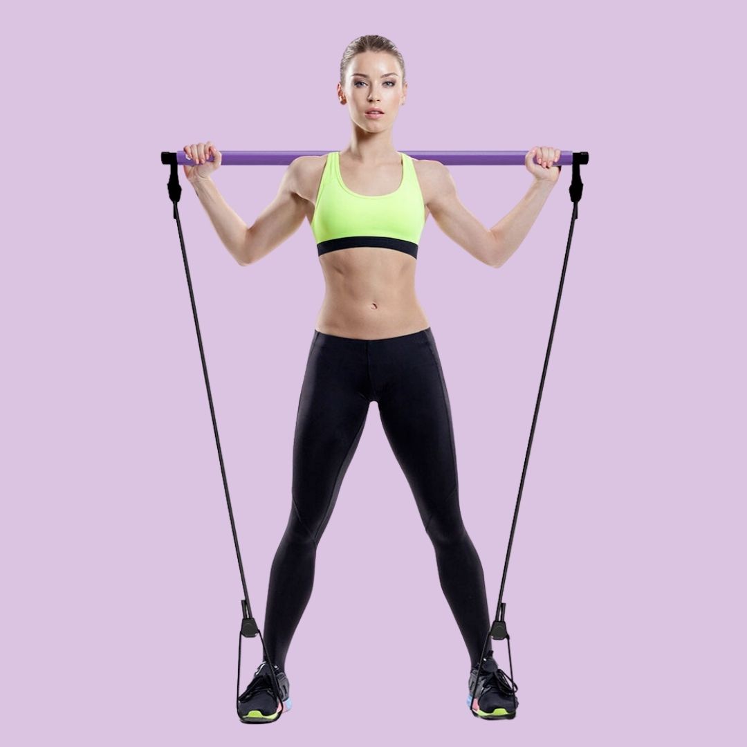 Official Multi-Functional Pilates Bar Stretched Fusion