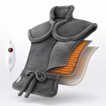 Load image into Gallery viewer, Heated Neck, Shoulder &amp; Back Relief Wrap
