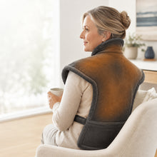 Load image into Gallery viewer, Heated Neck, Shoulder &amp; Back Relief Wrap
