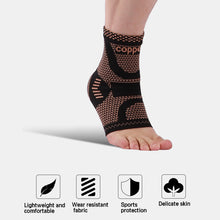 Load image into Gallery viewer, Copper Protector Ankle Support

