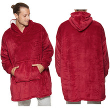 Load image into Gallery viewer, Oversized Winter Hoodie Blanket
