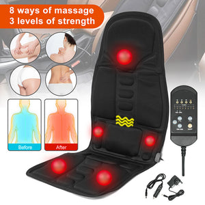 Body & Back Massage Seat Cushion