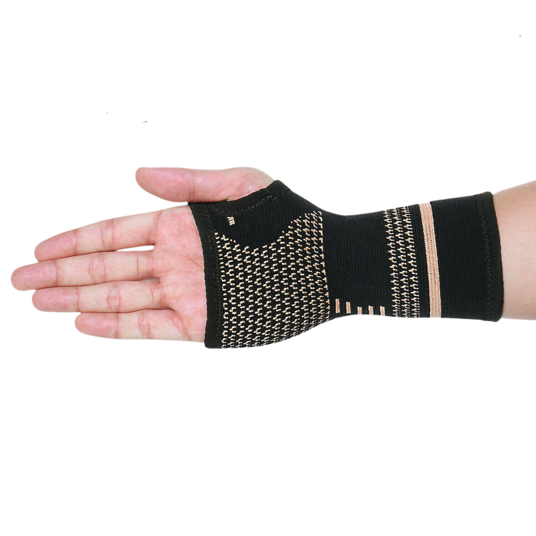 Copper Wrist & Hand Compression Sleeve