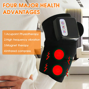 Rechargeable Heated Knee Massager for Arthritis & Pain Relief