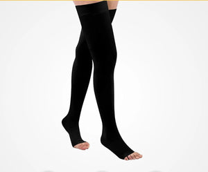 Micro Thigh High Compression Stockings