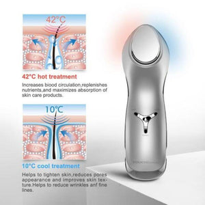 Mini Facial Toning Massager - Hot & Cold Therapy