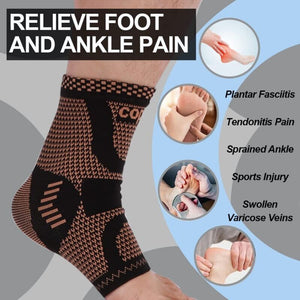 Copper Protector Ankle Support