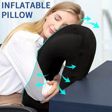 Load image into Gallery viewer, Inflatable Air Cushion Travel Pillow
