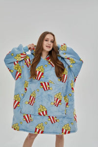 Oversized Winter Hoodie Blanket