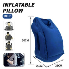 Load image into Gallery viewer, Inflatable Air Cushion Travel Pillow
